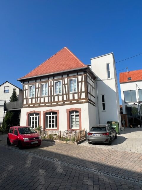 ein Fachwerkhaus in Hagenbach